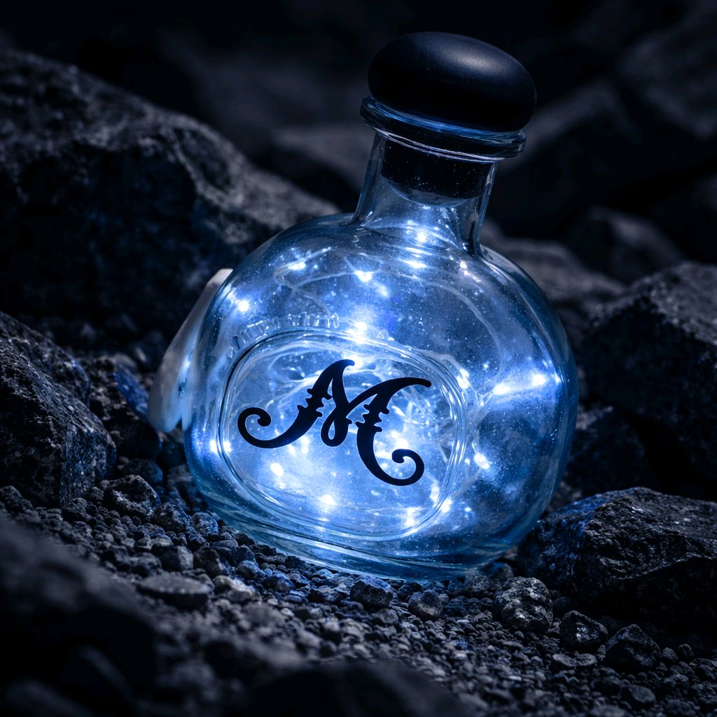 Led Lighted Later Bottle Vibe Mood Glow Serenade Radiance Twilight Enchant Amour