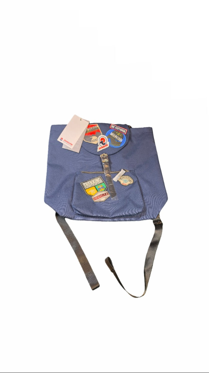 Invicta Alpino Heritage Patch Blue Backpack Italian Embroidered Outdoor Patches